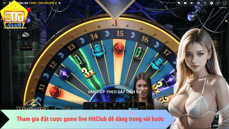 Tham gia đặt cược game live HitClub dễ dàng trong vài bước