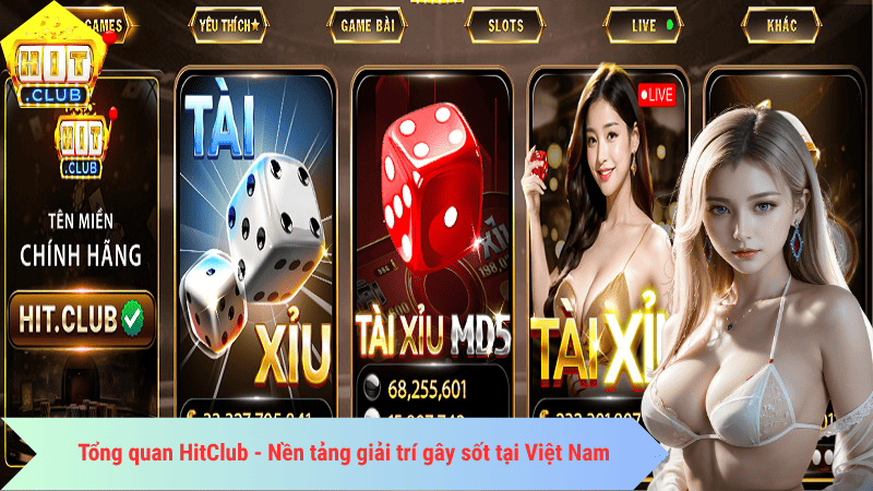 Tổng quan HitClub - Nền tảng giải trí gây sốt tại thị trường Việt Nam