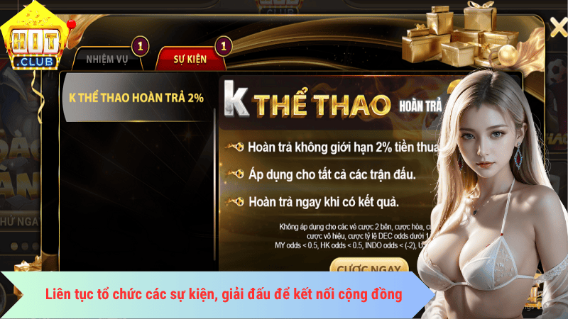 Liên tục tổ chức các sự kiện, giải đấu để kết nối cộng đồng